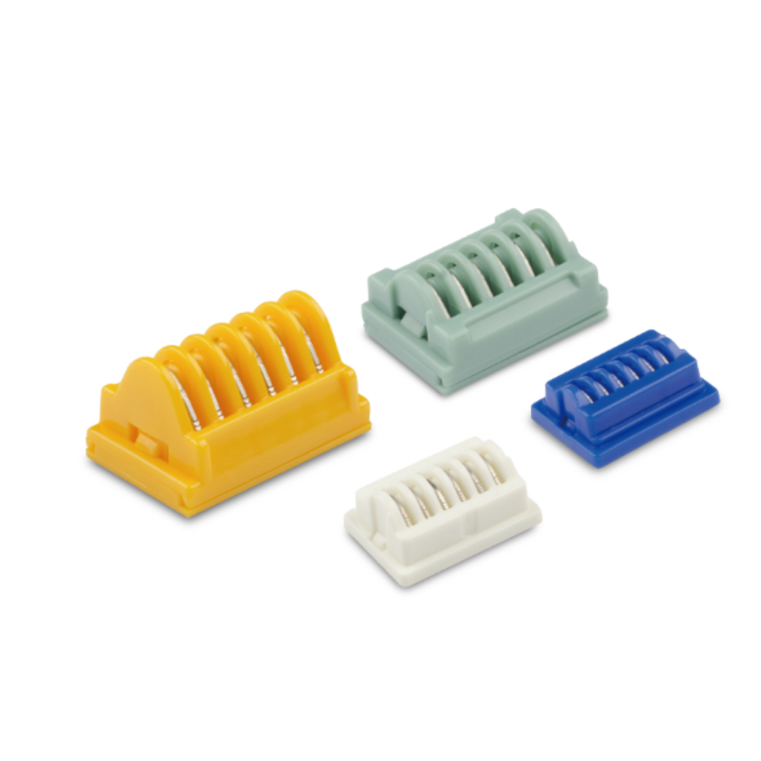 Cartucho De Clips De Titanio Con 6 Piezas Grande Amarillo #4 191-00046 Mindray