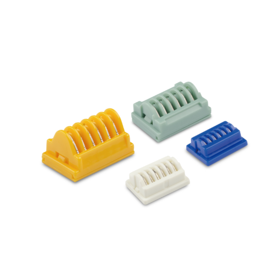 Cartucho De Clips De Titanio Con 6 Piezas Mediano Grande Verde #3 191-00036 Mindray