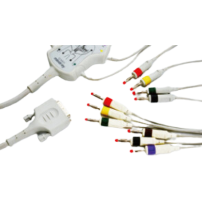 Cable de 12 Derivaciones con Conector Banana, AHA| MINDRAY