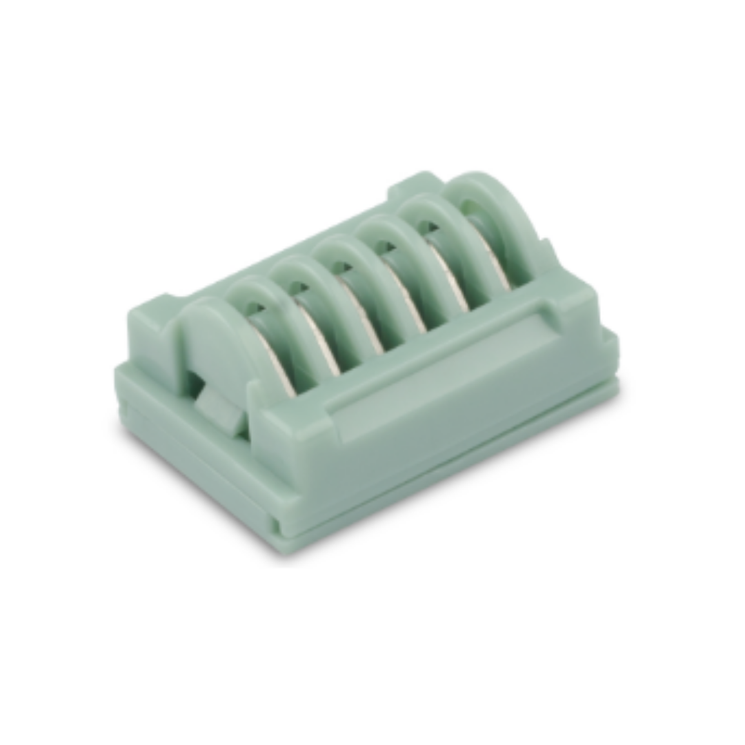 Cartucho De Clips De Titanio Con 6 Piezas Mediano Grande Verde #3 191-00036 Mindray