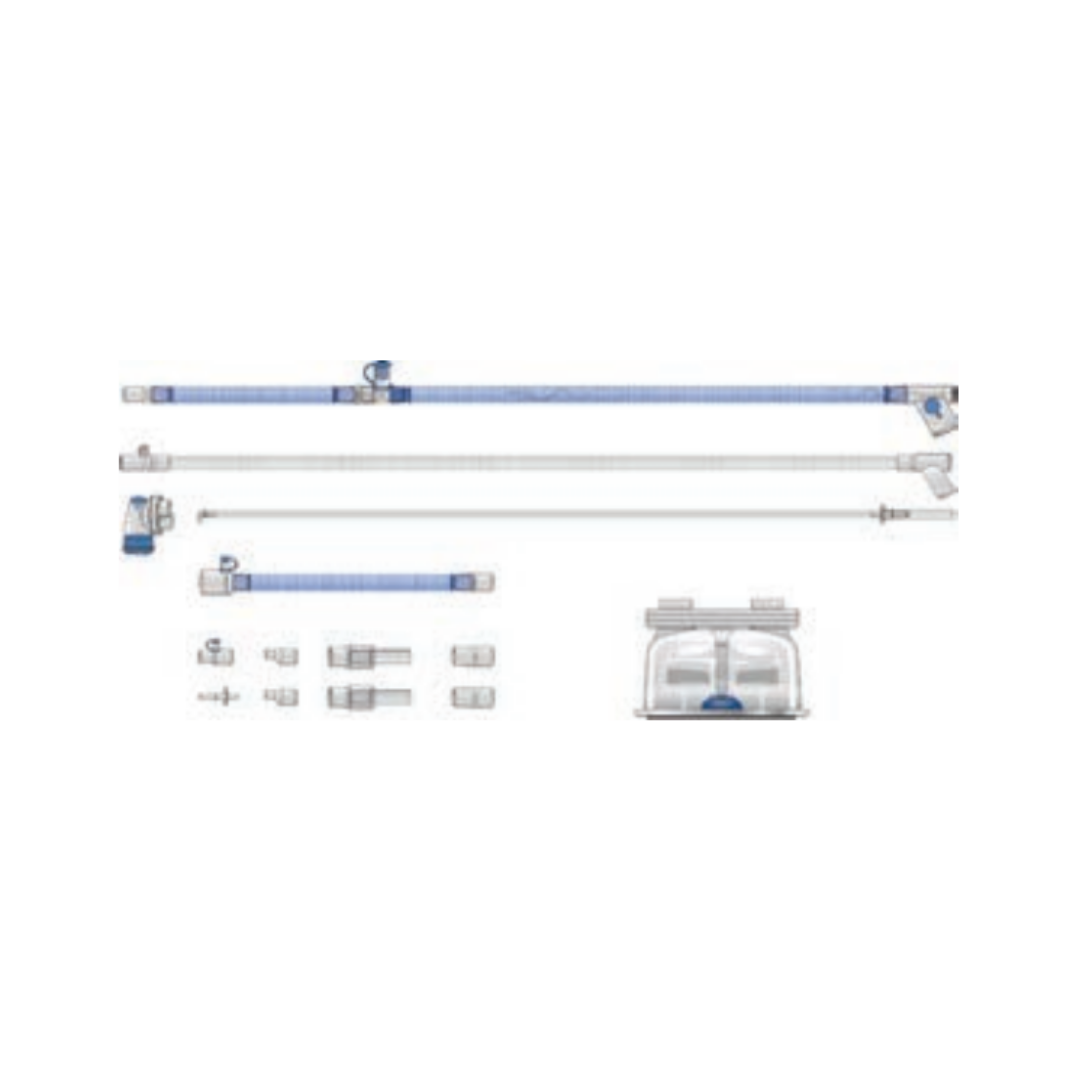 Circuito respiratorio calefaccionado doble para bebés Evaqua 2 con cámara de alimentación automática y línea de presión (flujos > 4 l/min) Fisher & paykel