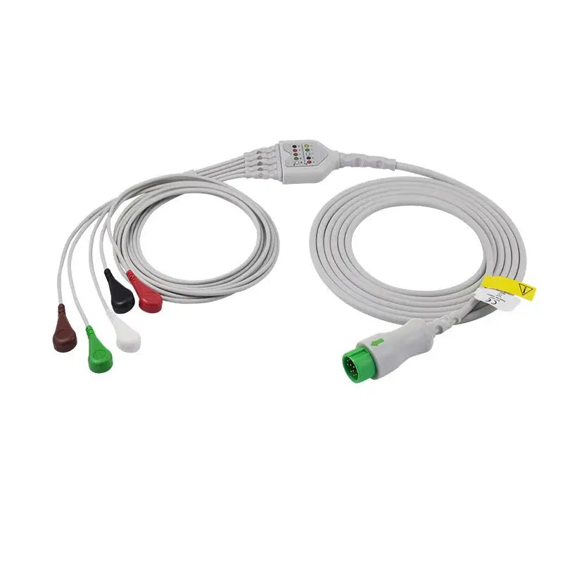 CABLE ECG INTEGRADO 5 DERIVACIONES ADT/PED AHA SNAP | MINDRAY