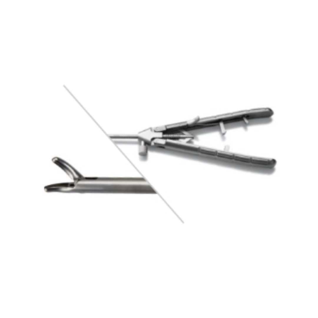 Porta Agujas Aleacion De Titanio Ultraligera Izquierdo Curvo Punta Tungsteno φ5X330  221-56426 Mindray
