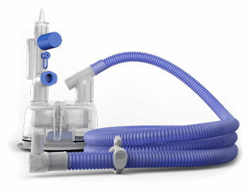 RT330| CIRCUITO PARA VENTILADOR CALENTADO PARA OPTIFLOW JR CON CAMARA MR290 (PARA TORRE CPAP)